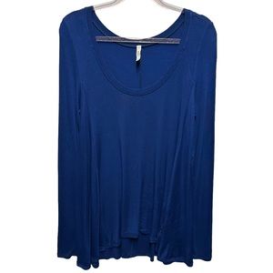 Free People Knit Oversized Slouchy Thermal Tunic Top